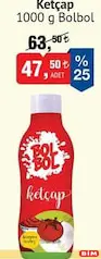 BOLBOL KETÇAP 1000 G fiyat ve kampanya bilgisi
